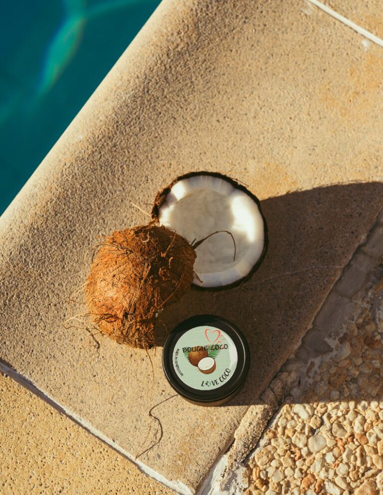 bougie de massage - Love Coco Earth