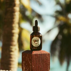 Huile de coco parfumée